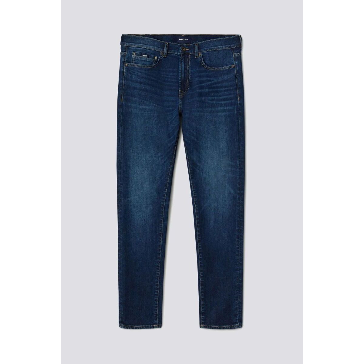 Textil Homem Calças de ganga Gas ALBERT SIMPLE A7273 33DU-351451_031065 Preto