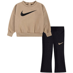 Textil Rapariga Todos os fatos de treino Nike 36M495 Bege
