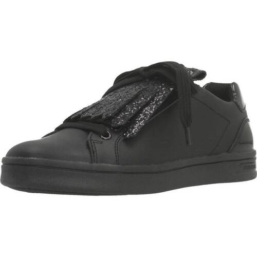 Sapatos Rapariga Sapatilhas Geox J DJROCK G Preto
