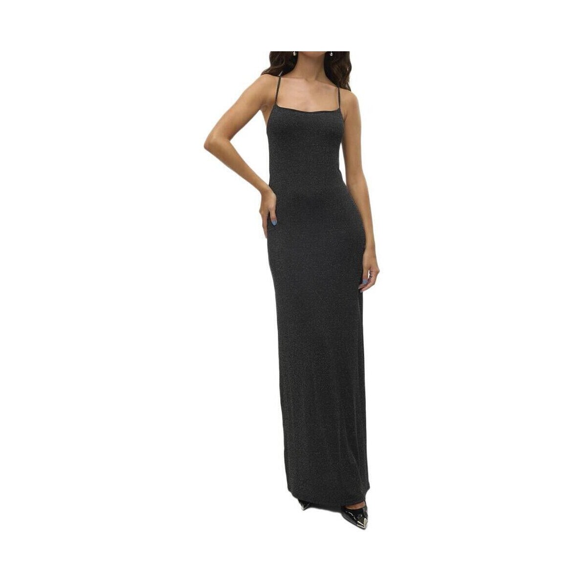 Textil Mulher Vestidos Vero Moda  Preto