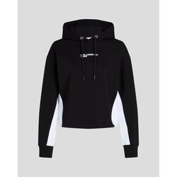Textil Mulher Sweats Karl Lagerfeld A1W20017 COLOUR BLOCK Preto