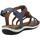 Sapatos Mulher Sandálias Geox D SANDAL VEGA Azul