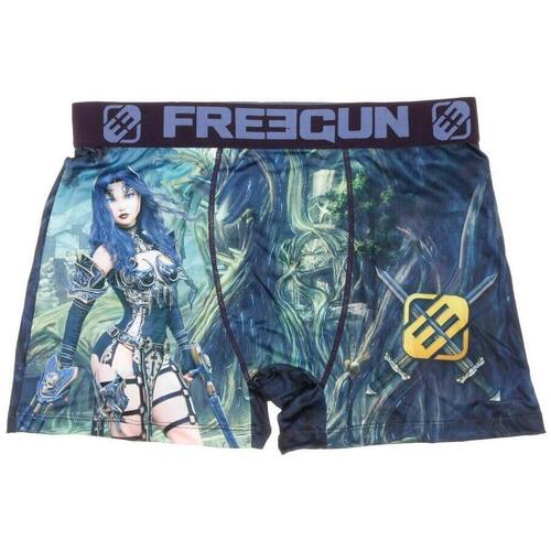 Roupa de interior Homem Boxer Freegun  Preto