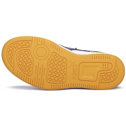 Puma 18 Rebound V6 Lo Branco, Amarelo, Preto