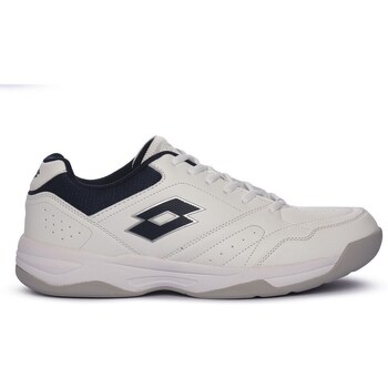 Sapatos Homem Sapatilhas Lotto 10u Court Logo Amf Branco