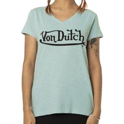 Textil Mulher T-shirts e Pólos Von Dutch  Azul