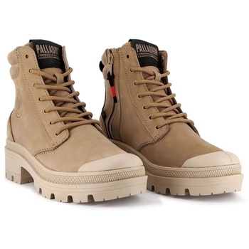 Palladium PALLABASE HI CUFF WP Castanho