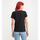 Textil Mulher T-shirts e Pólos Levi's 85341 0049 - PERFECT VNECK-BLACK Preto