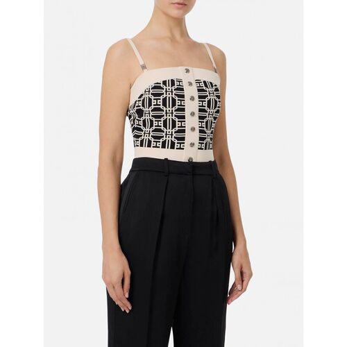 Elisabetta Franchi TK33B47E2-E84 Bege
