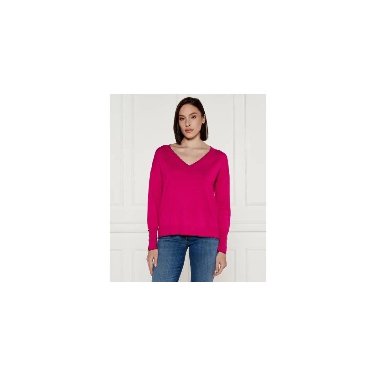 Textil Mulher camisolas Liu Jo WF4009 MS49I-X0626 Violeta