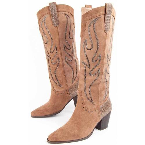 Sapatos Mulher Botas Montevita 100925 Castanho