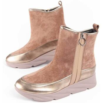 Sapatos Mulher Botas baixas Montevita 100957 Castanho