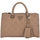 Malas Mulher Bolsa de mão Guess CRESIDIA STATUS SATCHEL Bege