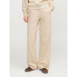 Textil Mulher Calças Jjxx 12238611 JXALLY REG WIDE-FOG Bege