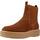 Sapatos Mulher Botas Geox D ELIDEA C Castanho