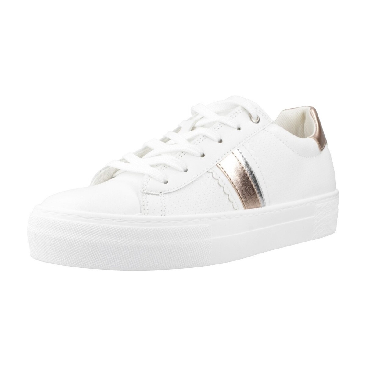 Sapatos Mulher Sapatilhas Geox D CLAUDIN Branco