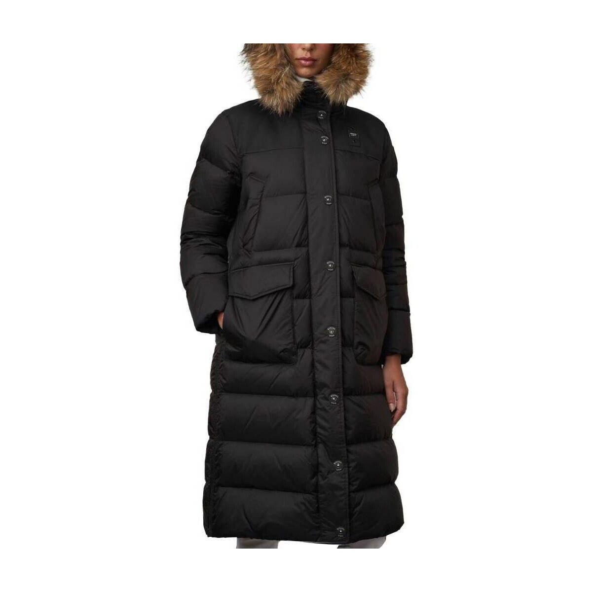 Textil Mulher Casacos Blauer BRIELLE Preto