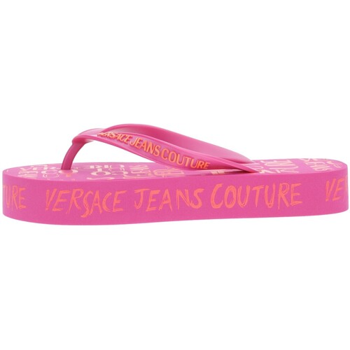 Sapatos Mulher Chinelos Versace Jeans Couture  Rosa