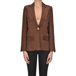 Textil Mulher Casacos  Simona Corsellini CSG00005026AE Castanho