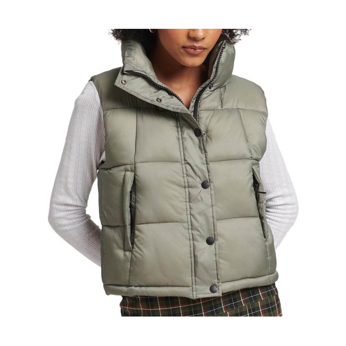 Textil Mulher Quispos Superdry  Verde