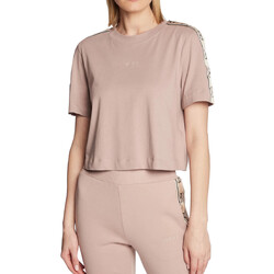 Textil Mulher T-Shirt mangas curtas Guess V3RI08-I3Z14 Rosa