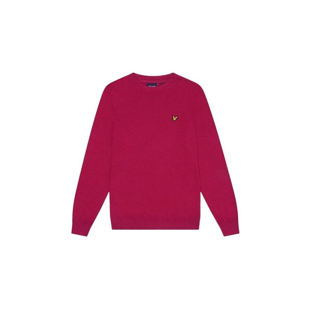 Textil Homem camisolas Lyle & Scott KN2110V MERINO CREW-X23. RICH BURGUNDY Vermelho