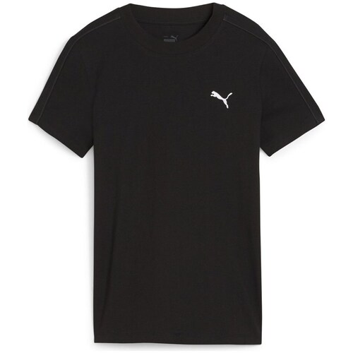 Textil Mulher T-Shirt mangas curtas Puma Her Tee Preto