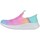 Sapatos Criança Sapatilhas Skechers Ultra Flex 3.0 Pas Slip-ins Azul, Cor-de-rosa