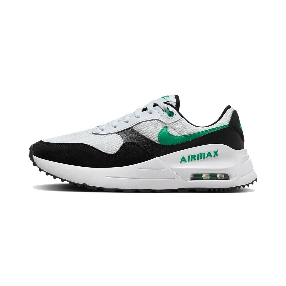 Sapatos Homem Sapatilhas Nike Air Max Systm Preto, Branco