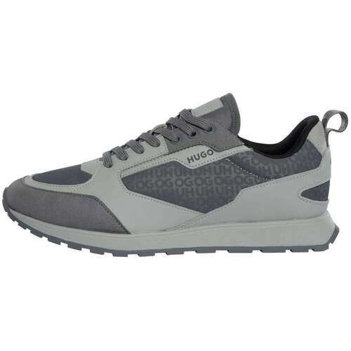 BOSS Sapatilhas Icelin Runner Cinza
