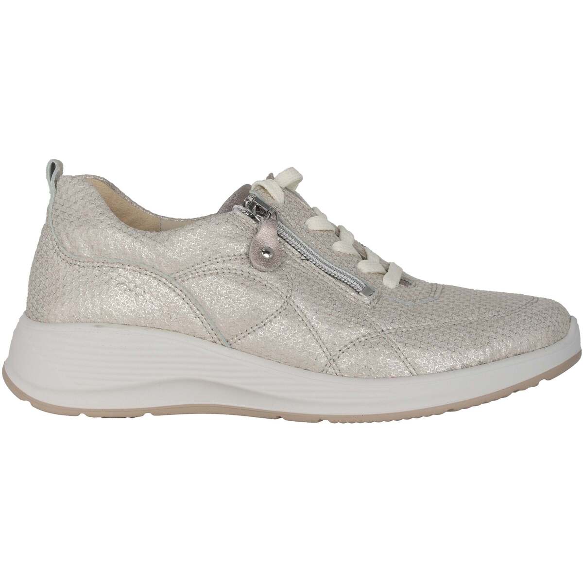Sapatos Mulher Sapatilhas Waldläufer Kalea Prata