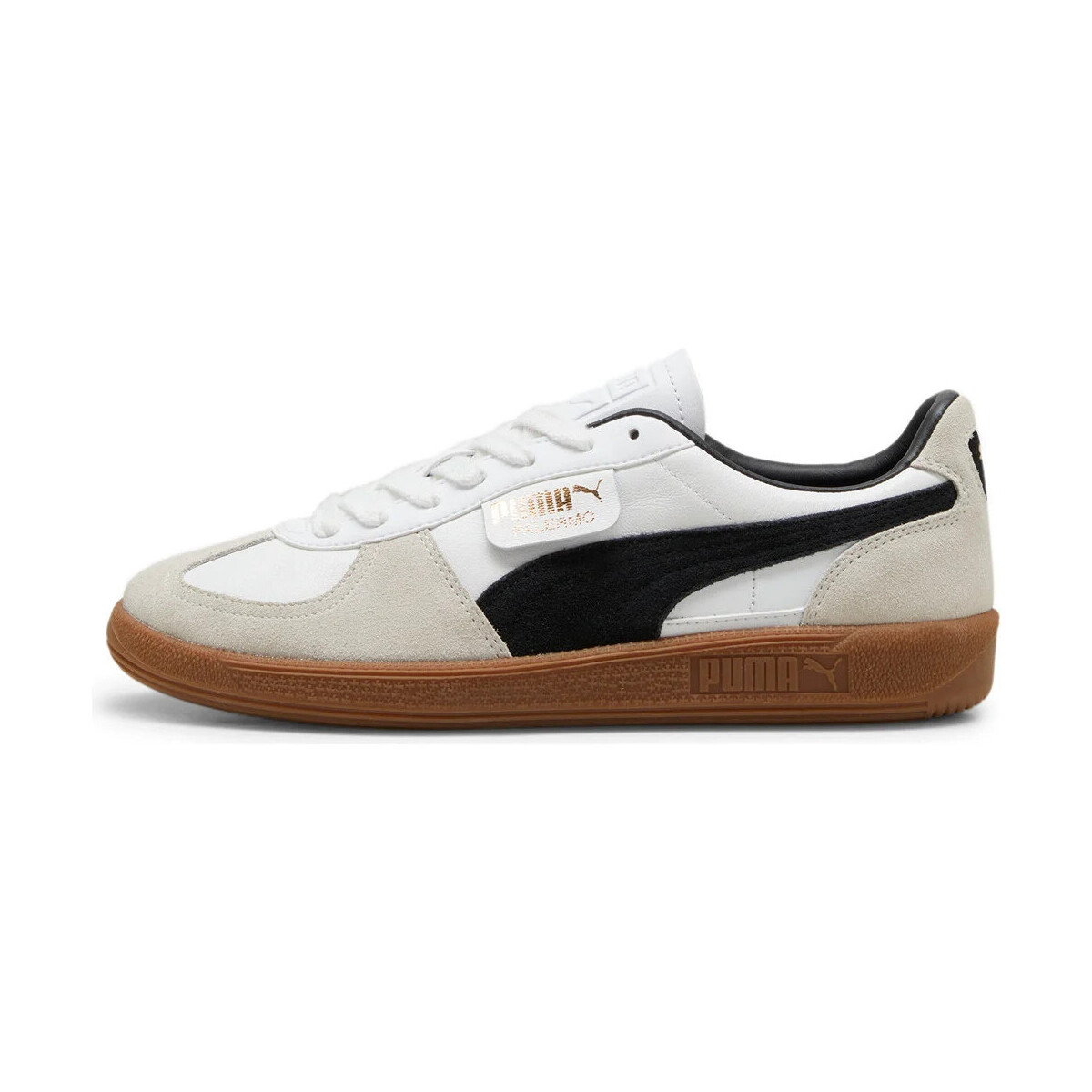 Sapatos Homem Sapatilhas Puma Palermo Lth Branco