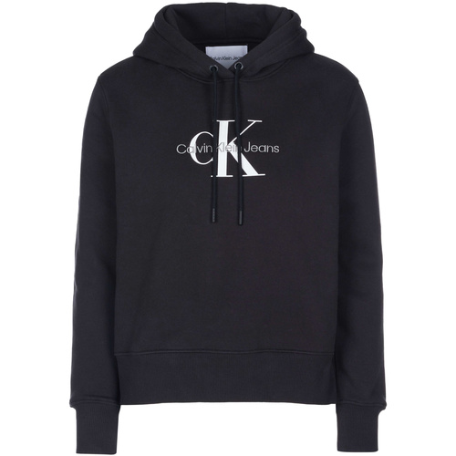Textil Mulher Sweats Calvin Klein Jeans  Preto