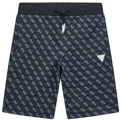 Textil Rapaz Shorts / Bermudas Guess L5RD07-P9QC-2-19 Preto