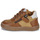 Sapatos Rapariga Sapatilhas de cano-alto GBB RIKKIE FLEX Castanho
