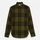 Textil Homem Camisas mangas comprida Timberland TB0A6V4X MIDWEIGHT FLANNEL CHECK-C681  DARK OLIVE YD Verde