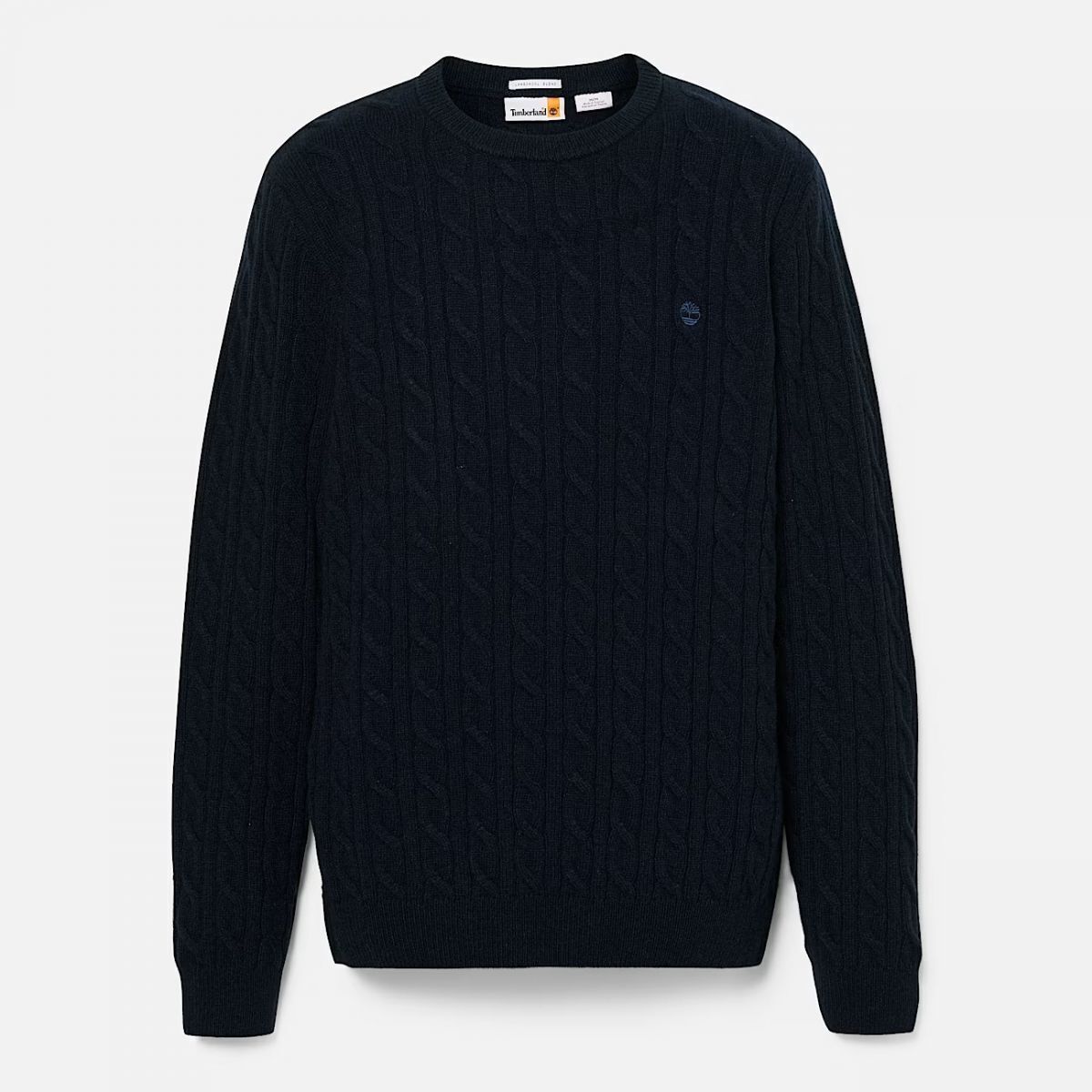Textil Homem camisolas Timberland TB0A2CEQZ021 - PHILLIPS BROOK CABLE-DARK SAPPHIRE Azul