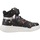 Sapatos Rapaz Sapatilhas Geox J ILLUMINUS Preto