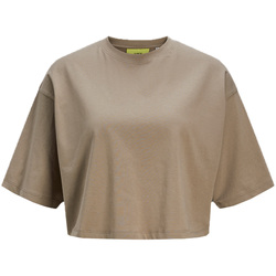 Textil Mulher T-shirts e Pólos Jjxx  Castanho