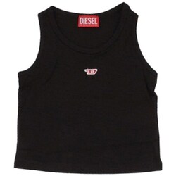 Textil Rapariga T-Shirt mangas curtas Diesel J02238-0GRAI Preto