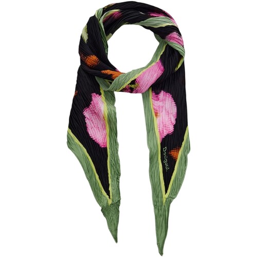 Acessórios Mulher Cachecol Desigual FOU_BOTANIC DREAMZ_DIAMOND 25SAWA36 Preto