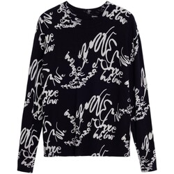 Textil Mulher camisolas Desigual JERS_MALMO 25SWJF04 Preto