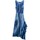 Textil Mulher Vestidos compridos Desigual VEST_TALLIN 25SWVF10 Azul