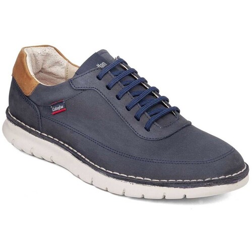 CallagHan ZAPATO DE PIEL CON CORDONES  Awat-V. 47104 AZUL Marinho