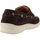 Sapatos Homem Sapato de vela Sebago SCOTTY Castanho