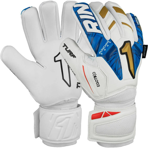 Acessórios Criança Luvas Rinat EGOTIKO VENGADOR SPINE TURF BLAZ Branco