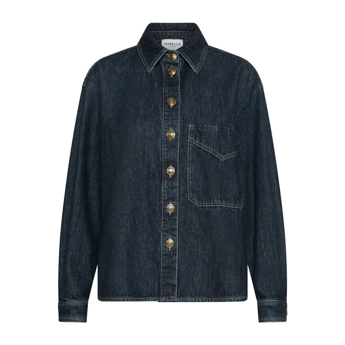Textil Mulher camisas Marella NAVA Azul