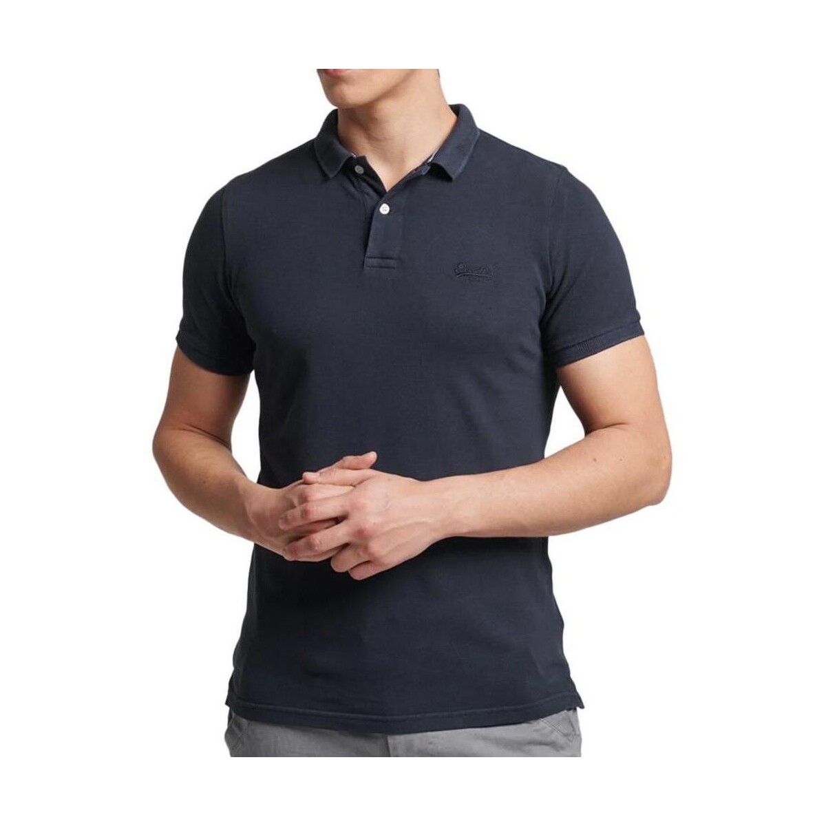 Textil Homem T-shirts e Pólos Superdry  Azul
