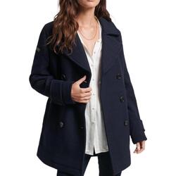 Textil Mulher Casacos Superdry  Azul