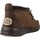 Sapatos Homem Botas HEYDUDE WALLY MID GRIP R WORKWEA Castanho